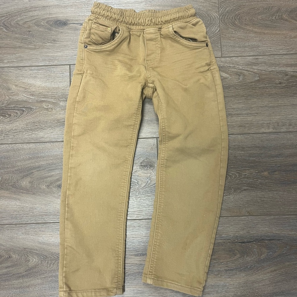 Toddler Boy Cat & Jack Khaki Elastic Waist Pants